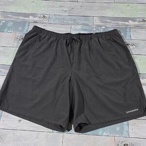 Patagonia Dark Gray Athletic Shorts Sz X-Large
